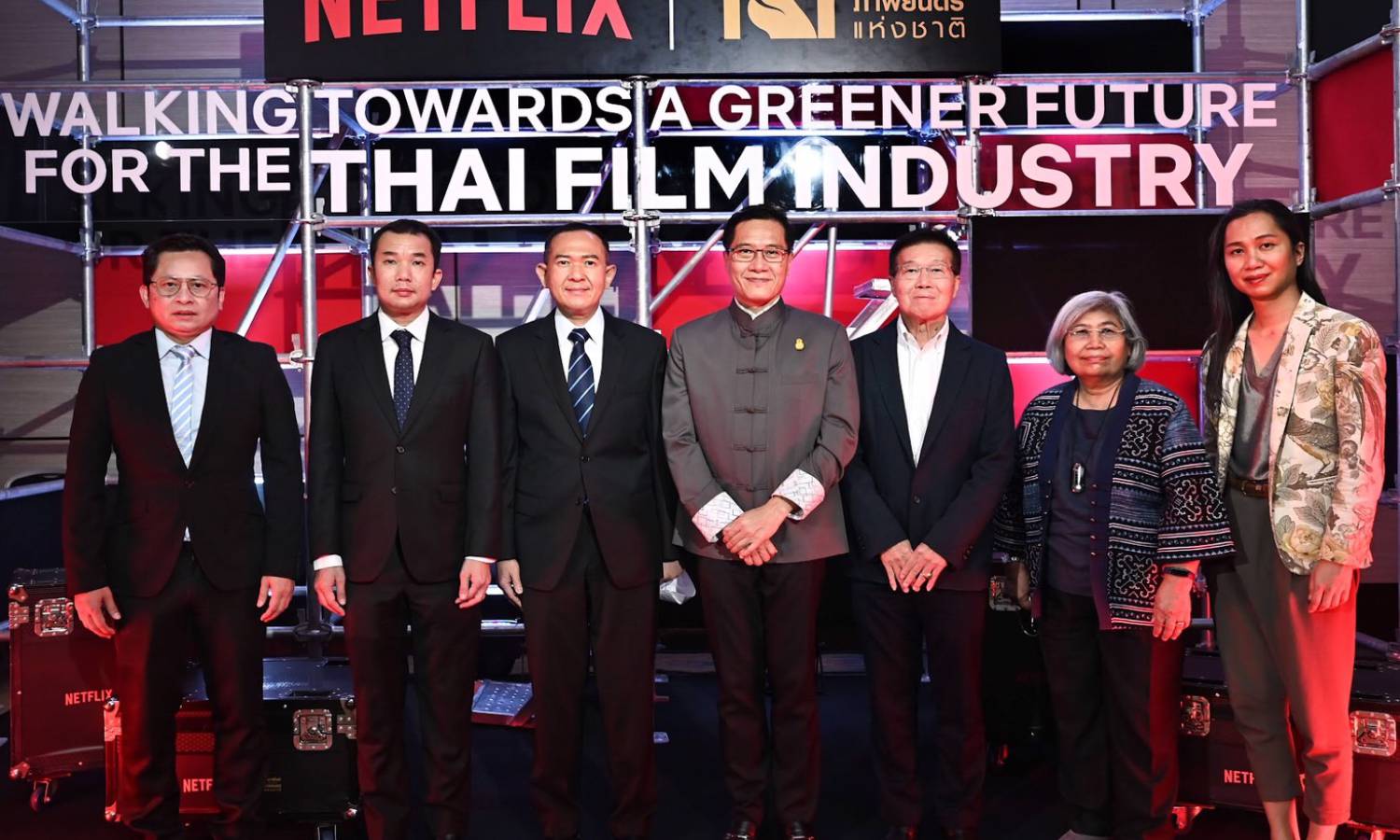 เป็นวิทยากรร่วมเสวนา ‘’Walking towards a Greener Future for the Thai Film Industry“